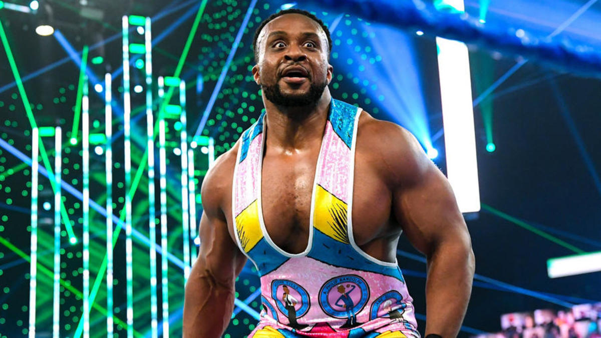 WWE wrestler Big E in the ring